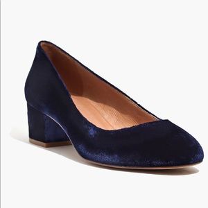 MADEWELL ella velvet pump
